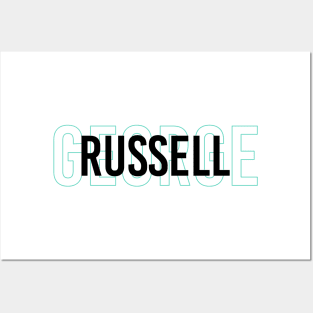George Russell Driver Name - 2022 Season #3 Posters and Art